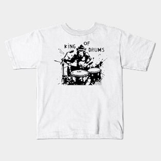 king of drums Kids T-Shirt